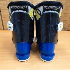 札幌【19cm Progressiveride ジュニアスキーブーツ】MOVE2 アウトソール235mm 2バックル ブルー系色 Jrスキーブーツ スキー靴 北20条店の画像