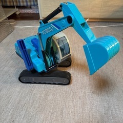 コベルコ　おもちゃ　ユンボ　バックホー
の画像