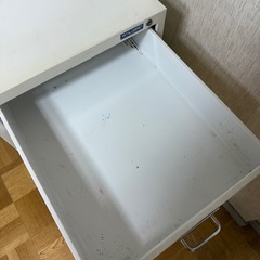 メタルキャビネット 3段 ホワイトの画像