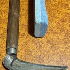 鎌と砥石　セット　カマ 草刈り ガーデニング　畑仕事の画像