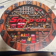 スナップオン印刷かべか壁掛け時計の画像