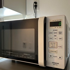 【セット割可⭕️】電子レンジ（日立HMR-FS182）の画像