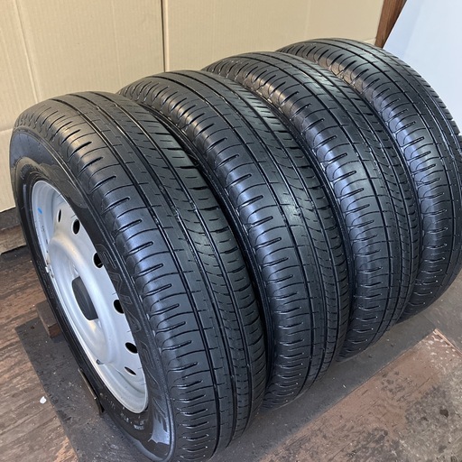 145/80R13 4本／100-4H／DL EC204 6分〜8分 SUZUKI 
A4984-22