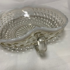 ファイヤーキング　　アンティーク　ハートディッシュの画像