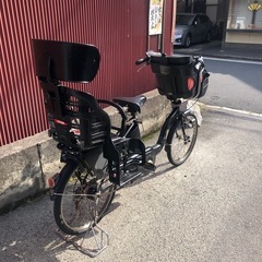 【京都発】京の楽チャリ　電動アシスト自転車　パナソニック　20インチ　ギュットミニ　黒色の画像