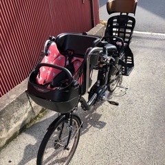 【京都発】京の楽チャリ　電動アシスト自転車　パナソニック　20インチ　ギュットミニ　黒色の画像