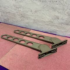 【川口技研】 ホスクリーン RK型 洗濯物干し 2本 セット 窓壁用 物干し金物 A0867の画像
