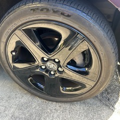 プリウス50 ブラックエディションツーリングホイール の画像