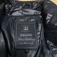 beams 黒　ジャンパー　アウター　の画像