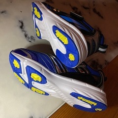 子供靴 新品 シューズ 青の画像