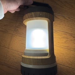 コールマン　LED　充電式ランタン　ナチュラルウッドの画像
