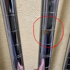 スチールラック 幅60cm 5段 ルミナスレギュラー　サポート柵つき付きの画像