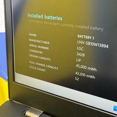 JC09151　極美品 16GB レノボ L15 15.6型 Office2024 ノートPC　大画面　大容量の画像