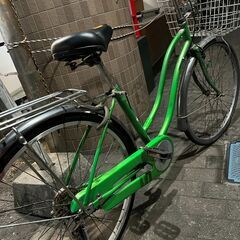 リサイクルショップどりーむ荒田店　No.578　自転車　ライト無し　鍵付きの画像