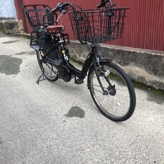 【京都発】京の楽チャリ　電動アシスト自転車　ヤマハ　パスキッス　22／26インチの画像