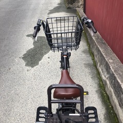 【京都発】京の楽チャリ　電動アシスト自転車　ヤマハ　パスキッス　22／26インチの画像