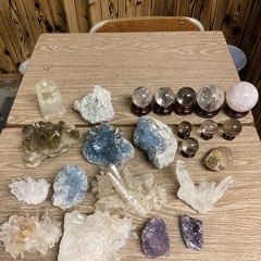 天然石　水晶　アメジストの画像