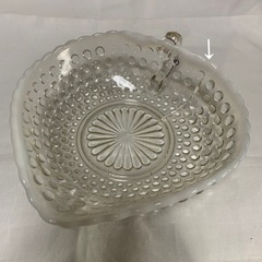 ファイヤーキング　　アンティーク　ハートディッシュの画像