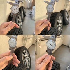 【美品・9.5部山 】　 スタッドレスタイヤ / ホイール 4本セット185/65R15＋おまけ付き の画像