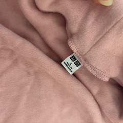UNIQLO ヒートテック　kids ピンク　Lサイズの画像