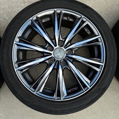 WEDSレオニスWX17 タイヤ付4本＋新品タイヤ1本の画像