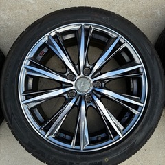 WEDSレオニスWX17 タイヤ付4本＋新品タイヤ1本の画像