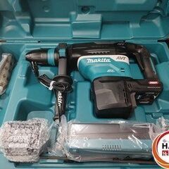 【未使用】 makita マキタ 40mm充電式ハンマドリル HR005GRMX バッテリー×2 充電器 セット品【ハンズクラフト宮崎新名爪店】の画像