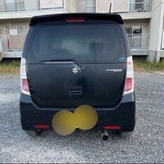 スズキ ワゴンR スティングレー　ターボ MH23S ターボ ブラック 車検12月迄　ブロアモーター、イグニッションコイル、プラグ交換済みの画像