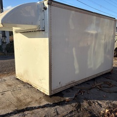 箱車荷台　倉庫物置の画像