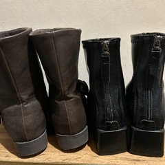 ブーツ2点セットの画像