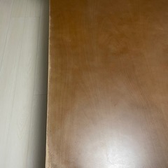 【価格相談可】ダイニングテーブル4点セット（テーブル、チェア×2，ベンチ）の画像