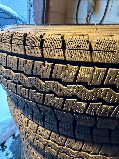 ホイール付きスタッドレス　145/80R12LT DUNLOP SV01 8.5〜9.5部目