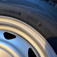ホイール付きスタッドレス　145/80R12LT DUNLOP SV01 8.5〜9.5部目の画像