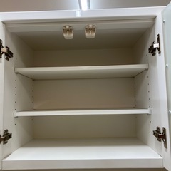 ニトリレンジボード3枚扉RIPE ホワイト【トレファク堺福田店】の画像