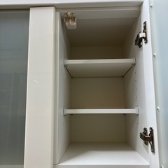 ニトリレンジボード3枚扉RIPE ホワイト【トレファク堺福田店】の画像