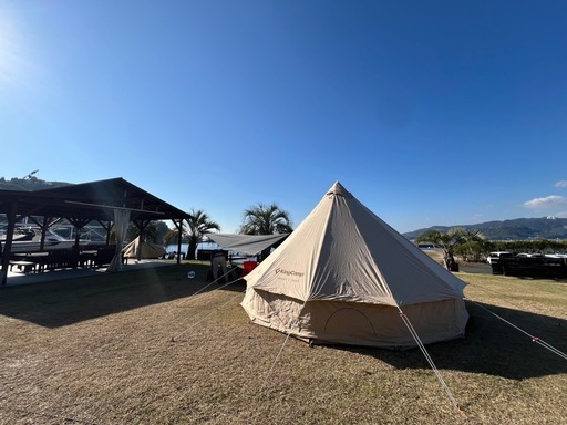 KingCamp 10人用ベルテントフルメッシュ500cm (ともき) 乙川のその他の