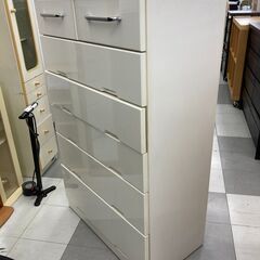 ★リユースのサカイ千葉中央店★  チェスト 白 H130×D45×W80 クリーニング済み TC5430の画像