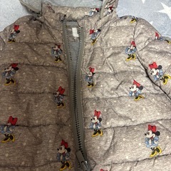 GAP　ダウンジャケット　ミニーちゃん　80〜90の画像