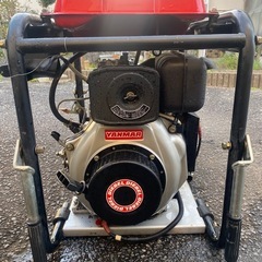 ヤンマーセットポンプ　PDA50P-S ディーゼルエンジン  セルスタート最大吐出量600【一宮市引取限定】 の画像