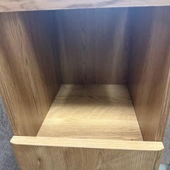 コスメストレージ ドレッサー 高さ100cm キャスター付の画像