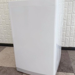 (送料無料) 2022年 極美品 6kg 洗濯機 しわケア脱水 風乾燥 つけ置きコース ⑨の画像