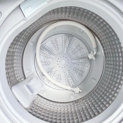 (送料無料) 2022年 極美品 6kg 洗濯機 しわケア脱水 風乾燥 つけ置きコース ⑨の画像