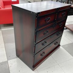 ★リユースのサカイ千葉中央店★  チェスト こげ茶 H70×D34×W67 クリーニング済み TC5431の画像