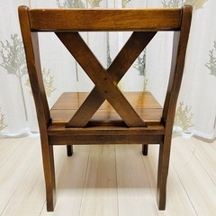 フランスベッド　木製チェア　2脚まとめの画像