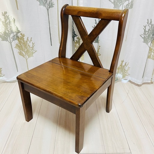 フランスベッド　木製チェア　2脚まとめ