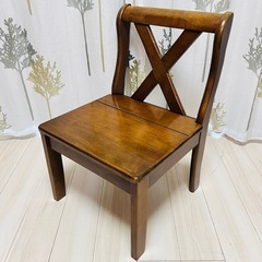 フランスベッド　木製チェア　2脚まとめの画像