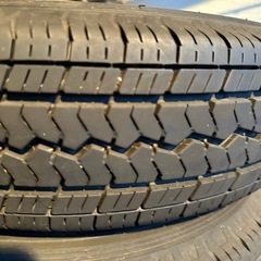 ホイール付きタイヤ　TOYO V-02e 145/R12LT6PR 8.5〜9部目の画像