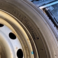 ホイール付きタイヤ　TOYO V-02e 145/R12LT6PR 8.5〜9部目の画像