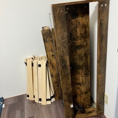 RASIK 棚付きすのこローベッド　フレームの画像