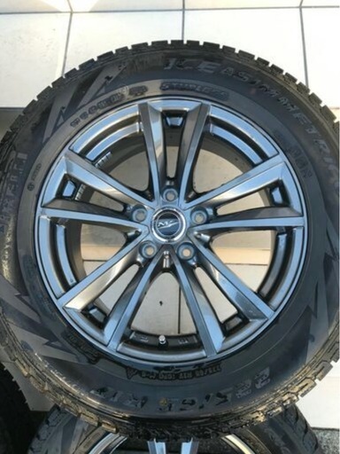 【美品】スタッドレスタイヤ&アルミホイール／PIRELLI　【225/65/R17】 